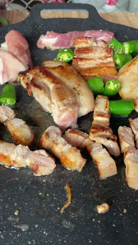 เสียงที่ฟังแล้ว รู้สึกอิ่ม ผ่อนคลาย #หมูย่าง #หมูย่างเกาหลี #หมูกระทะ 