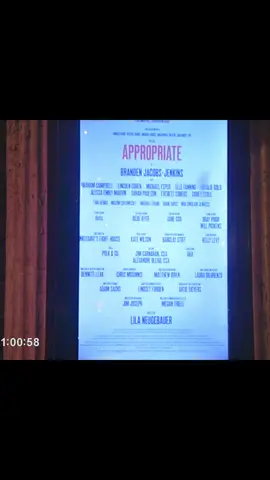 closing today🥲200+ performances, over 8 months, 4 extensions, and 2 theatres. god only knows what i would have done without appropriate:) #fypage #appropriate #broadway @Sugar 