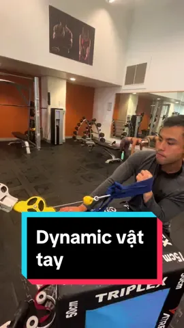 Dynamic với tạ nặng  Trong vật tay chúng ta có 5 loại : lực, bền , dynamic , static , tốc độ.  ##vattay #xuhuong #foryou #armwretling 