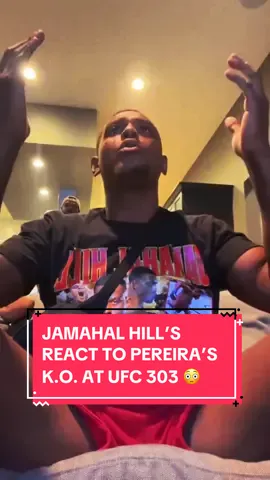 #JamahalHill wants to run it back against #AlexPereira 👀 #UFC303 #UFC #MMA #combatsports #react (via sweet_dreams_jhill/IG)