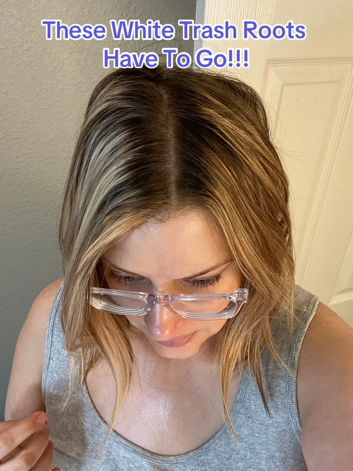 I am a licensed cosmetologist of 22 years. That is why I can do this at home, I do not recommend a nonprofessional to highlight their hair at home. #hilites ##blonde##blondeshavemorefun##blondehighlights##hair##haircolor##hairtok##cosmetologist##darkrootsblondehair