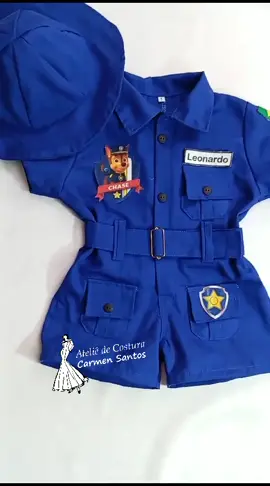 fantasia chase patrulha 💙 #macacaoinfantil #chase #patrulhacanina #chasepatrulhacanina #festachase #fantasiainfantil #patrulhacaninainfantil 