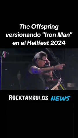 Noodles tocando Black Sabbath es todo lo que está bien ♥️ El guitarrista de The Offspring coqueteó con tocar el clásico de Black Sabbath esta tarde durante el show que dio la banda en el Hellfest francés. 🔥 La banda de punk aprovechó para tocar también su versión de 