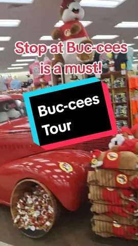 If you need it or want it, Buc-cees has it. Like a 100 gad pumps too. Awesome gas station. A must on a road trip. #buccees #daytona #roadtrip #snacks #gasstation 