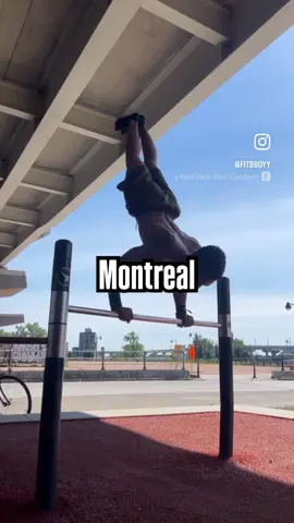 My new favorite spot for an outside training !  📍Montreal , Qc , canada  #calisthenics #Fitness #streetworkout #calisthenicsworkout #pourtoi #fyp #explorepage #explore #fitnessmotivation #canada #montreal #montrealtiktok #hspu #hspuchallenge 