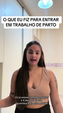Tenta aí e me conta se vai dar certo! ♥️ #fy#gestante#maternidade#gravidez#parto#trabalhodeparto 