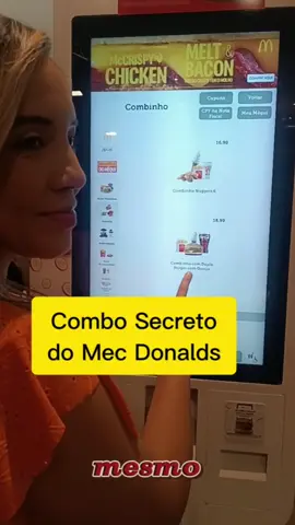 #CapCut #combosecreto #mecdonalds #dicas_utilidades #viralvideo 