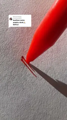 Membalas @imambrewok02Tulisan indah nama Nayla #n #fyp #design #name #writing #nayla #beautiful #handmade 