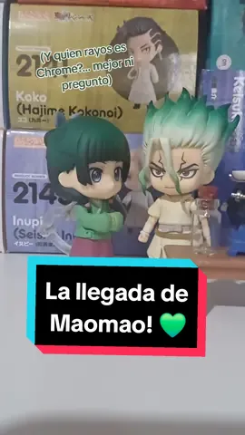 Maomao se une al Reino Científico! 💚💜💚 #nendoroidcollection #nendos #ねんどろいど #nendography #goodsmilecompany #nendoroidphotography #nendoroidphoto #nendophoto #nendoroid  #nendoworld  #nendoroidcollector #senku #senkuishigami #drstone #boichi #inagakiriichiro #asagirigen #genasagiri #sengen #maomao #theapothecarydiaries #losdiariosdelaboticaria #kusuriyanohitorigoto 