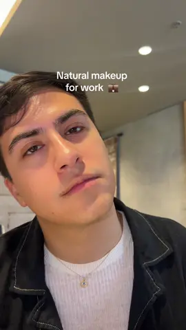 An easy natural everyday look for work #dailymakeuplook #mensnaturalmakeup #naturalmakeup #mensmakeuptutorial #mensmakeup #officemakeup #workmakeup #workmakeuproutine 