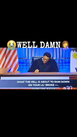 🍿📺😂 #foryoupage #fyp #wylanout #welldamn #lol #judgemathis 
