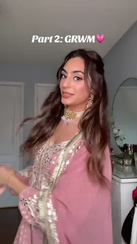 Loved my final look💗 Jewelry from Amylaluxjewels #Nikkah #nikkahgrwm #grwm #fyp  