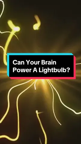 Did you know the human brain can generate enough electricity to power a small light bulb? 🧠💡 Your brain produces about 20 watts of electrical power from millions of neurons communicating. So, next time you’re deep in thought, remember: your brain is lighting up with energy! Crazy, right? Follow Science Bits for more mind-blowing facts! 🌟🔬 #BrainPower #Neuroscience #ScienceBits #MindBlowingFacts #ElectricalSignals #HumanBrain #AmazingScience 