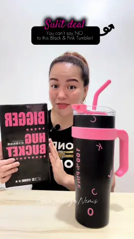 1200ml vacuum tumbler, wow! #blackpink #tumbler #vacuumtumbler 