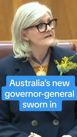 In a formal ceremony at Parliament House Samantha Mostyn has been sworn in as the new Australian governor-general. To read the full story click the link in our bio.  #SamanthaMostyn #parliamenthouse #auspol