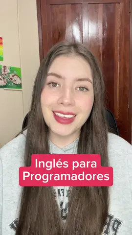 Inglés para programadores ✨ #english #englishlesson #programming #engineering #tutorial #developer 