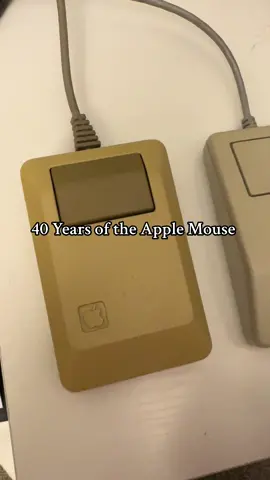 The Apple Mouse, 1984-Present. #vintage #apple #asmr #computer #retro #90s #80s #00s 
