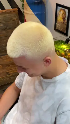 Buzzcut x Blonde cho anh bạn đến từ 🇩🇪 #thợxịnluônởxabạn #buzzcut #blonde #barber #fyp 
