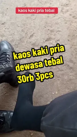 kaos kaki pria tebal 3pcs 30rb #kaoskakitebal #Kaos Kaki Tni Tebal 3 Pasang #kaoskaki 