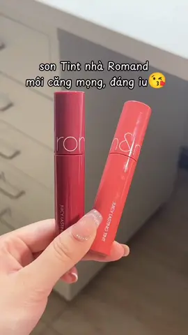 2 màu son Tint siu xinh iu nhà Romand #romand09 #romand06 #sonbong #lipstick #makup #sonmoi #sontint #romand #son #lamdep #viral #moixinh 