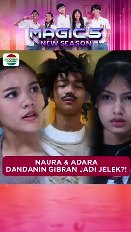 Ngakak! demi ketemu Iis, Naura & Adara kompak dandanin Gibran jadi jelek😂 Saksikan terus #Magic5 tayang setiap hari pukul 18.00 WIB hanya di Indosiar  #Magic5Indosiar #TikTokTainment 