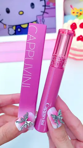 สวยเกินไปมุ้ยยย🐰🍓✨ #ลิปสติก #ลิปกลอส #ลิปติดทน #รีวิวลิปกลอส #ลิปcappuvini #เครื่องสําอาง #เครื่องสําอางนักเรียน #Cappuvinilipstick #fyp 