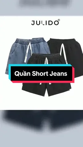 Quần Short Jean nam JULIDO, chất vải jean co dãn thoải mái - QB42 mới #xh #quanshort #quanshortnam 