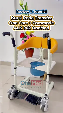 Kursi Roda Transfer One Care + Commode AlK 902 OneMed  #fyp #kursiroda #transfer #kursirodatransfer #alk902 #kursirodaonemed #alatbantujalan #xybca #viral #alkes #onemed #commode #chommodechair 
