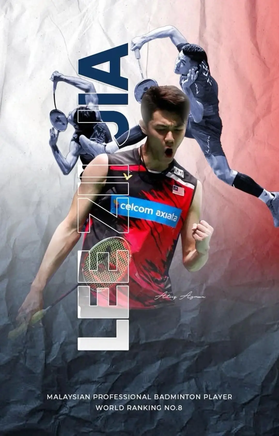 Thần Búa LZJ của các bạn đây :))) Lưu về làm hình nền ngay nào 🏸  #leeziijia #thanbua #victor #badminton #bwf #xuhuong 