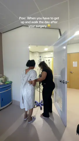 That first walk after my ovarian cyst operation 😭 #ovariancystsurgery #ovariancystawareness #ovariancyst 