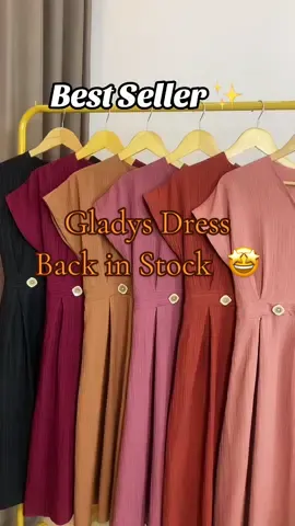 Setelah Sekian Lama Menunggu Akhirnya Si Cantik Gladys Dress Back in Stock Lagi, Muat Sampai Lingkar dada 120cm lho (pinggang belakang karet) ‼️😱 Yuk CO sekarang ❤️ . #WIBGAJIAN  #PromoGuncang7  #belilokal  #fyp  #dress  #paydaysale 
