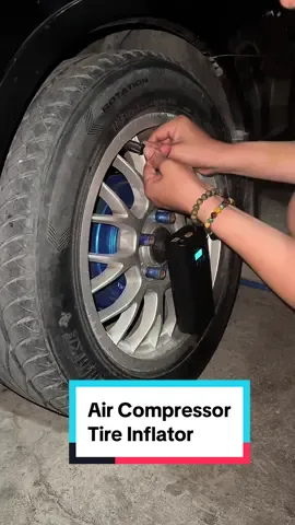 NEW Rechargeable LED Air Compressor Portable Car Tire Inflator for Car/Motorcycle/Bike Pump Compress #tireinflator #inflator #portabletireinflator #cartireinflator #aircompressor 