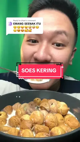 Replying to @chaw soes coklat kering isian full coklat #soeskering #soescoklat 