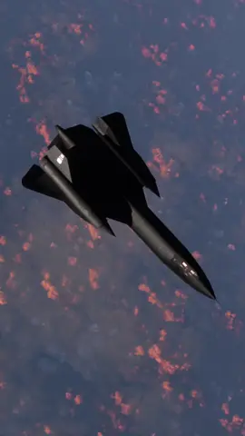 SR-71 mid cruise! #sr71 #sr71blackbird #aviation #aviationlovers 