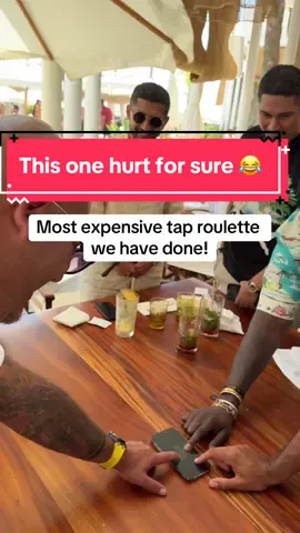 Tap Roulette in Marbella 🤦🏽‍♂️ #yiannimize #taproullete 