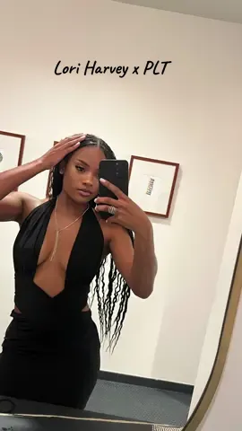 @prettylittlething x @loriharvey Black Slinky Extreme Plunge Maxi Dress 😍 . . . . . #plt #plthaul #loriharvey #tryonhaul #dressup #birthdayparty #blackdresses #foryou #fypシ゚viral #prettylittlething #blacktie #blacktiedress