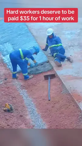 Hard workers deserve to be paid $35 for 1 hour of work😩#adamrose#constructions#funny#worke#osha#funnyvideo 