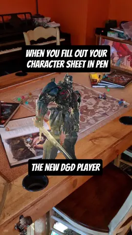 I was guilty of this as a new D&D player. Does everyone use VTTs and apps now to play Dungeons & Dragons or are pencil and paper enjoyers still around? — #dungeonsanddragons #dnd5e #dnd #dndhumor #dndmemes #dungeonmaster #dndtiktok 