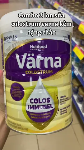 Combo 2 lon sữa colostrum varna bổ sung dinh dưỡng cho người lớn tuổi #nutifoodgrowplus #sữa #varna 