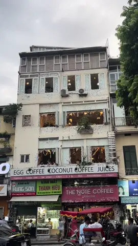 The Note Coffee in Hanoi, Vietnam❣️ #vietnam #hanoi #backpackers #thenotecoffee 
