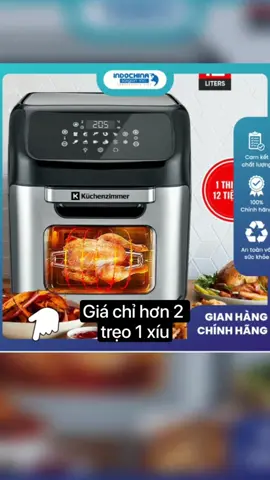 Nồi chiên không dầu nhìn được bên trong. Giá đang sale còn hơn 2 triệu 1 xíu. Nhanh tay mua kẻo lỡ ạ #noichienkhongdau #noichienkhongdaudanang #noichienxuyenthau 