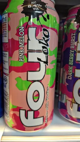 BRAND NEW FOUR LOKO IN STORE NOW !!! #fourloko #pinkmelon #PINKMELONFOURLOKO  #fyp 