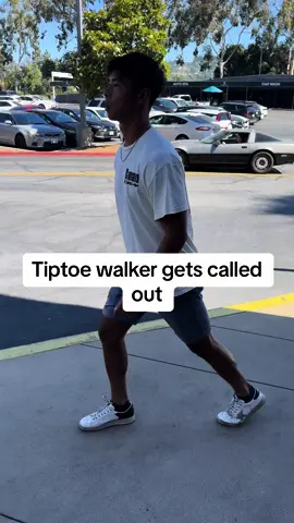 When tip toe walkers are told to walk normally #tiptoe #fyp 