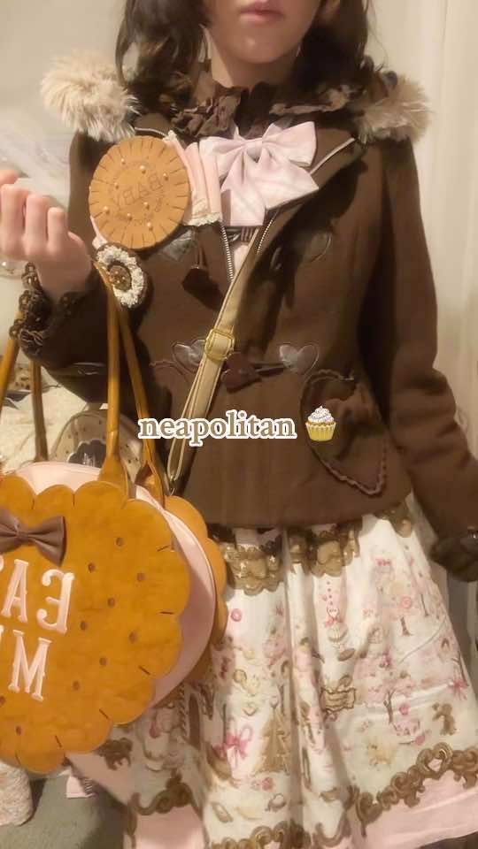 follow me on pinterest ! ೄྀ࿐ ˊˎ-ೄྀ࿐ ˊˎ- #jfashion #biscuitgirl #chocogirl #lolitafashion #morikei 