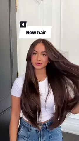 New personality unlocked💁🏽‍♀️ #brunette #hairtransformation #browngirl #brownhair #layeredhaircut #haircut 