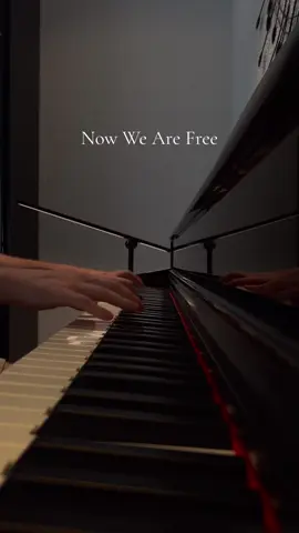 Now We Are Free . . . #piano #calm #relax #peace #fyp