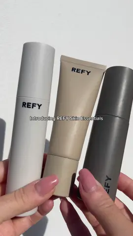 Introducing REFY Skin Essentials…Coming 16th July 6pm BST at refybeauty.com #skincare #makeup #skintok #faceprimer #refyprimer #settingspray #newmakeup #CapCut 