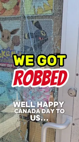 My store got robbed... #pokemoncards #robbery #pokemonshop #localgamestore #pokemoncommunity 
