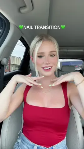 can this be the new nail trend bc this slayed and this song is ITTT 💃 loving these summer nails too 💚💚 #nailtrends #nailtransformation #nails #summernails #greennails #travelnurse #nurse #nailsart #nailsoftiktok #nailtransition #nailscheck @Megan Thee Stallion ily #gojo #jujutsukaisen 