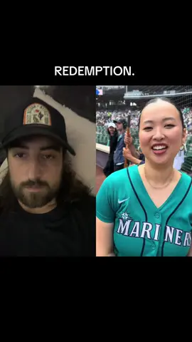 #duet with @Seattle Mariners #mariners two lessons ive learned are to always face my fears and to never check the official MLB instagram comment section